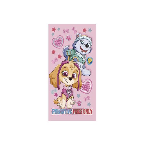 Toalla Infantil Playera Paw Patrol 100% Algodón 70 x 130 cm - Skye y Everest — Cartoons