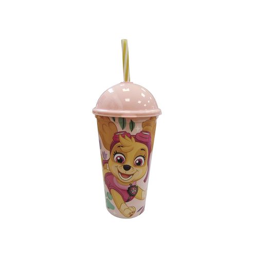 Vaso Plástico Milk Shake con Pajita Paw Patrol 500 ml - SKYE — Cartoons