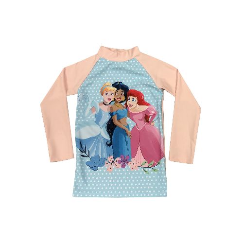 Remera UV Malla Infantil Princesas Disney — Cartoons