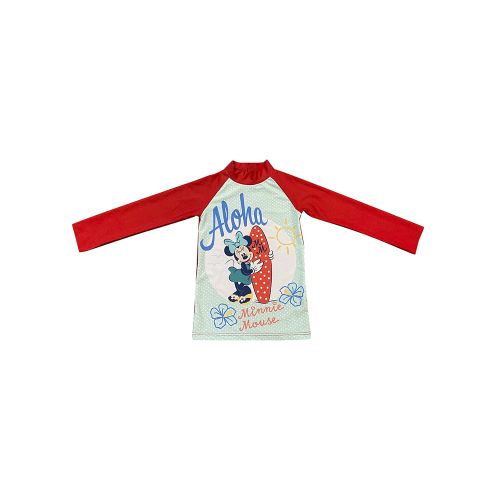 Remera UV Infantil Varios Talles - Minnie Rojo  Mickey mouse