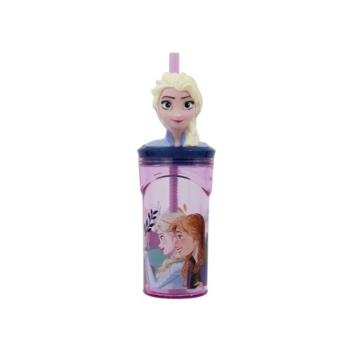 Vaso Alto con Forma 3D Frozen 18 cm 360ml — Cartoons