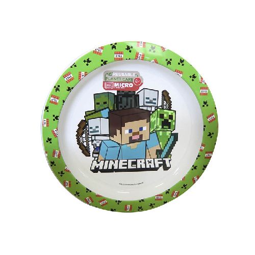 Plato Plástico Minecraft Oficial — Cartoons