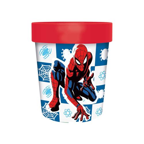 Vaso Plástico Spiderman para Microondas — Cartoons