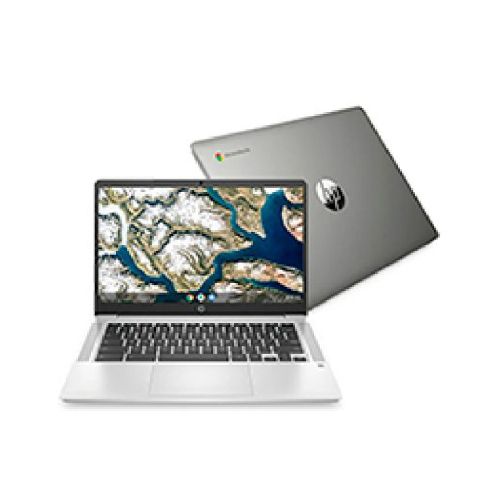 Notebook Hp 14'' N4020 4gb 32gb Chrome  