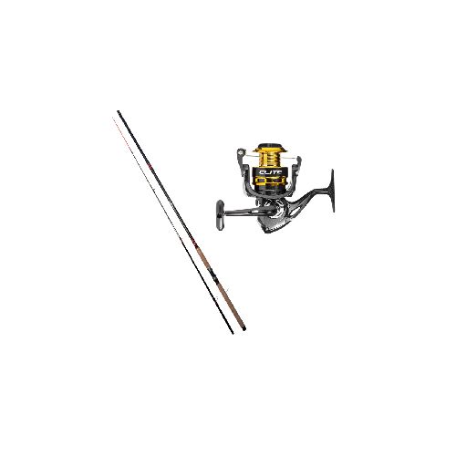 Combo Caña Vectra AquaRod 3,60mts + Reel Elite Marine 8000  