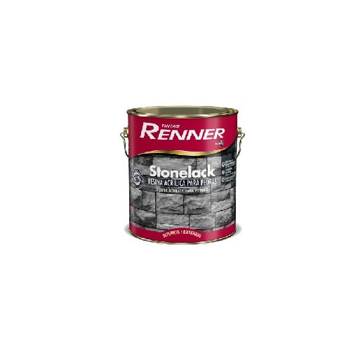 Pintura Barniz Renner Stonelack Piedras Y Ladrillos - 3,6 lt  Pinturas Renner