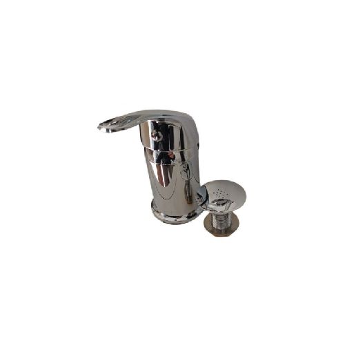 Grifo Monocomando para Bidet Cromado  