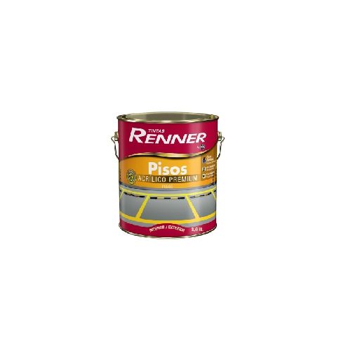 Pintura para Pisos Renner Alto Transito Int / Ext 3,6 lt  Pinturas Renner