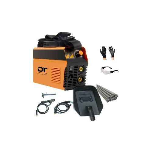 Kit Soldadora Inverter Y Careta 140MMA DT Compact 105A  