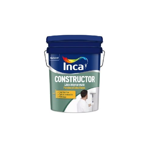 Pintura Interior Latex Antihongos INCA CONSTRUCTOR 4kg  