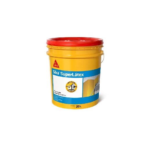 Pintura Látex Lavable Antihongo Superlatex Sika Int Ext 20lt  SIKA