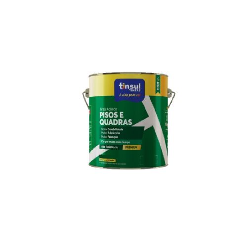 Pintura De Pisos, Paredes y Canchas 900 ml Multiusos Tinsul  