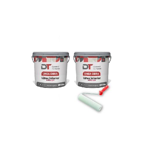 Pintura Latex Interiores Antihongos Humedad  20 + 20lts  DT