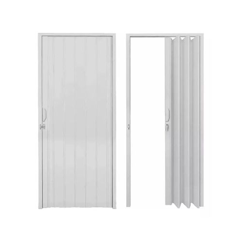 Puerta Plegable Pvc 80x210cm Color Blanco 80b  