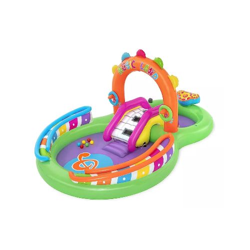 Piscina Inflable Interactiva Infantil Ovalada M£sica Bestway  