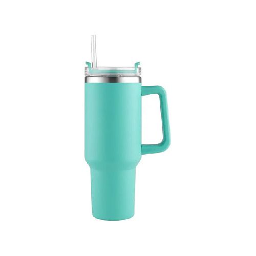 Vaso Termico Extra Grande Buffer 1.2l Doble Tapa + Bombilla  