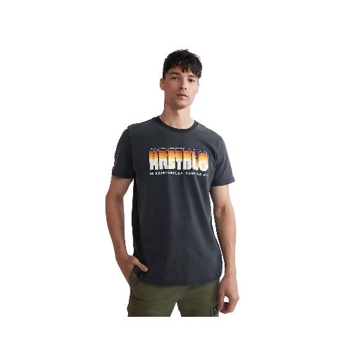 Remera de Hombre KristoBelga Gennaro KristoBelga - Negro — Peppos