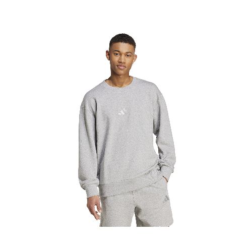 Buzo de Hombre Adidas All SZN Felpa Francesa Adidas - Gris — Peppos