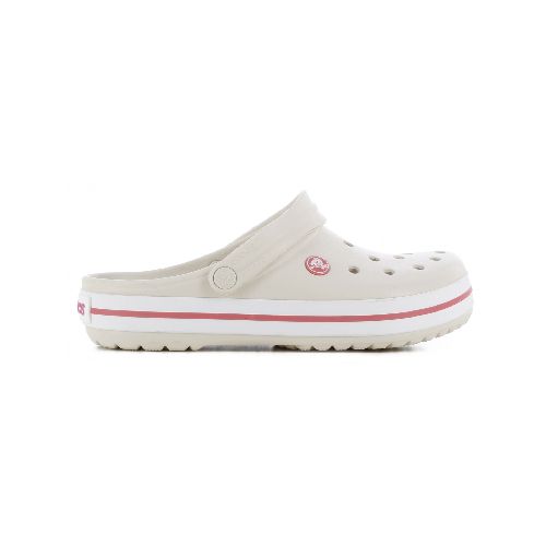 Zueco de Hombre Crocs Crocband Crocs - Beige - Anaranjado Melón — Peppos