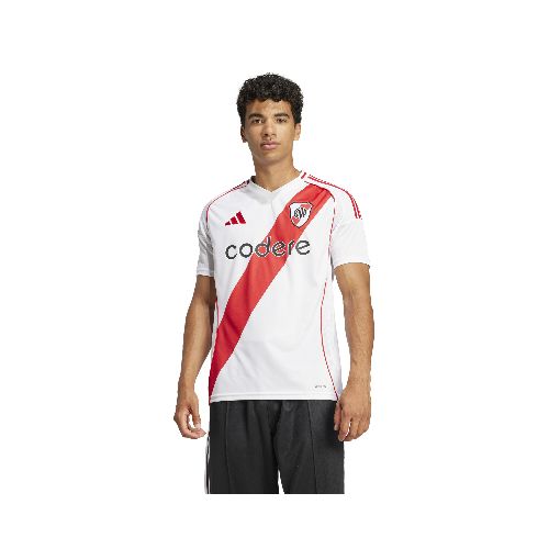 Camiseta Unisex Adidas River Plate Adidas - Blanco - Rojo — Peppos