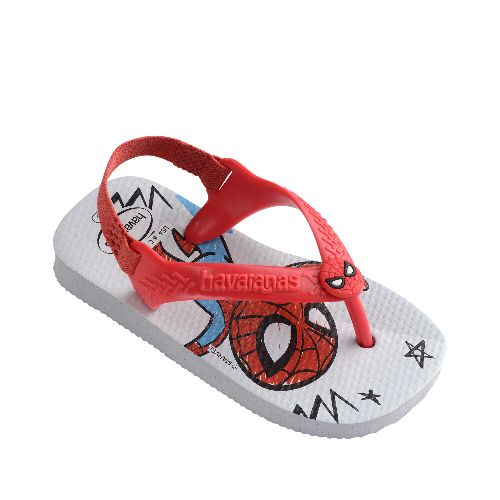 Sandalia de Niños Havaianas New Baby Heroes Havaianas - Gris Hielo — Peppos