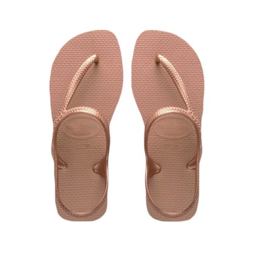 Sandalia de Mujer Havaianas Flash Urban Havaianas - Rosa - Dorado — Peppos