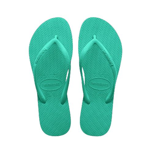 Sandalia de Mujer Havaianas Havaiana SLIM Havaianas - Verde Agua — Peppos