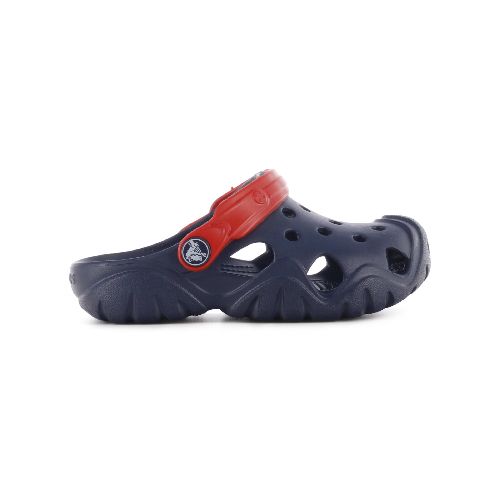 Zueco de Niños Crocs Swift Water Kids Crocs - Azul Marino - Rojo — Peppos