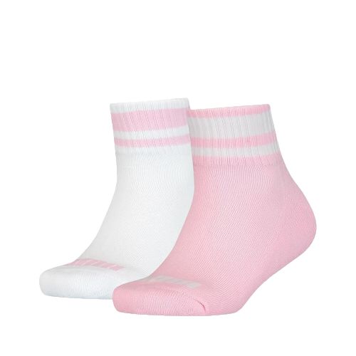 Medias de Niños Puma x2 Kids Clyde Quarter Puma - Rosa - Blanco — Peppos