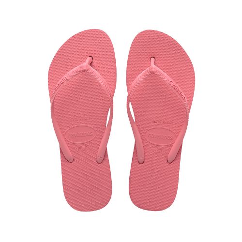 Ojotas de Mujer Havaianas Slim Havaianas - Rosa — Peppos