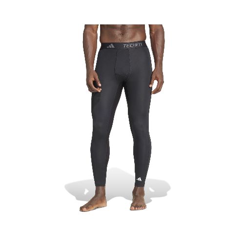 Calza de Hombre Adidas Techfit Compression Adidas - Negro — Peppos