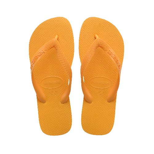 Ojotas Unisex Havaianas Top Havaianas - Anaranjado - Amarillo Cítrico — Peppos