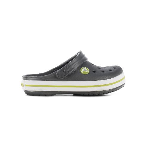 Zueco de Niños Crocs Crocband Clog Crocs - Gris Grafito - Verde — Peppos