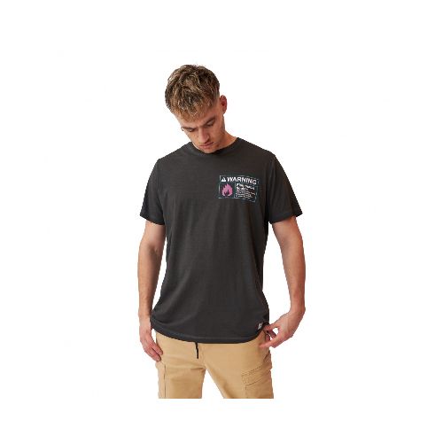 Remera de Hombre N+ TRANCOSO N+ - Negro — Peppos