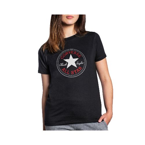 Remera Unisex Converse - All Star Go - To Converse - Negro — Peppos