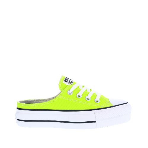 Championes Unisex Converse - All Star Zueco Mule Lift Converse - Amarillo Limón — Peppos