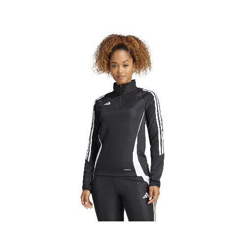 Buzo de Mujer Adidas Tiro 24 Training Top Adidas - Negro - Blanco — Peppos