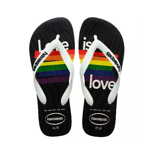 Sandalia de Hombre Havaianas Top Pride Havaianas - Blanco — Peppos