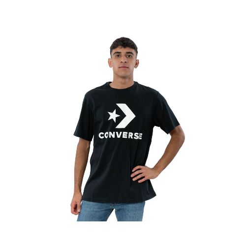 Remera de Hombre Converse - All Star Chevron Converse - Negro — Peppos