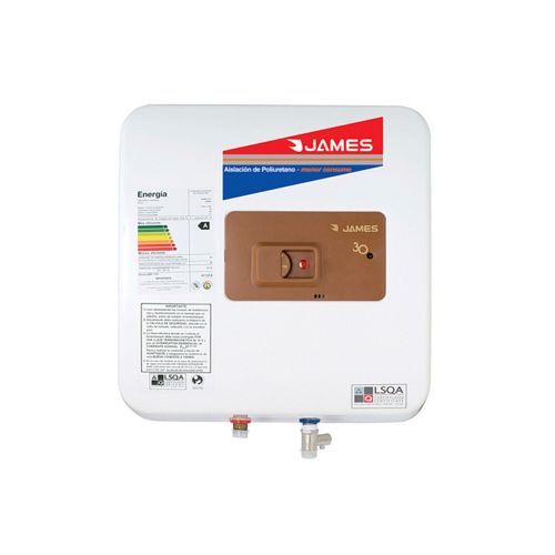 CALENTADOR DE AGUA JAMES COBRE 30 LTS — Alfa Ventas