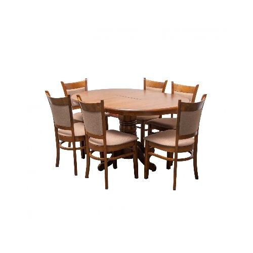 JUEGO DE COMEDOR 6 SILLAS HV CAPELLA — Alfa Ventas