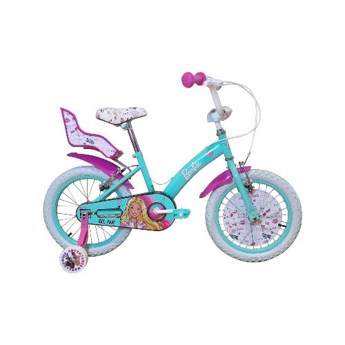 BICICLETA BARBIE R16 NIÑA — Alfa Ventas