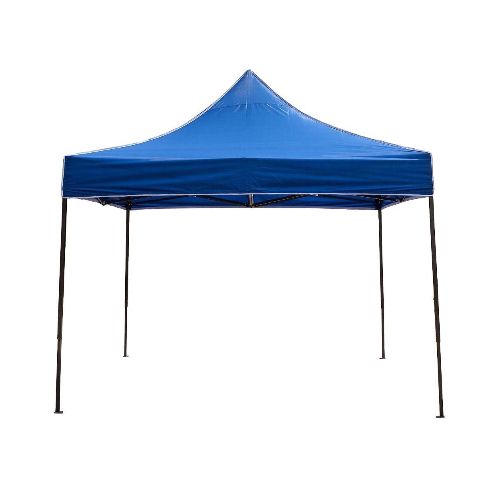 GAZEBO AUTOARMABLE 2X2 ESTRUCTURA DE METAL AZUL — Alfa Ventas