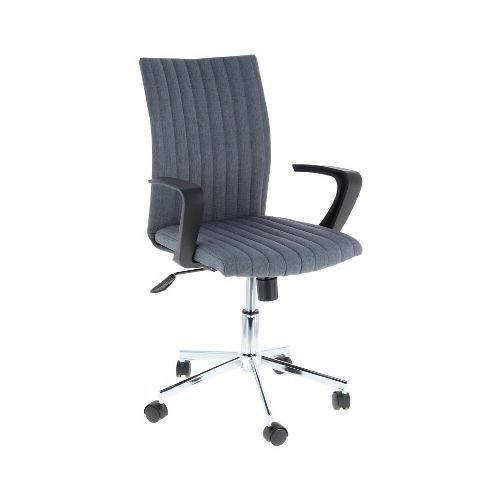 SILLA DE ESCRITORIO SALFORD GRIS — Alfa Ventas