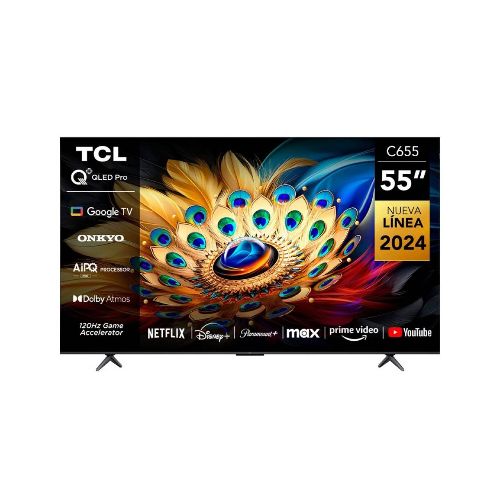 TELEVISOR TCL QLED UHD 4K 55