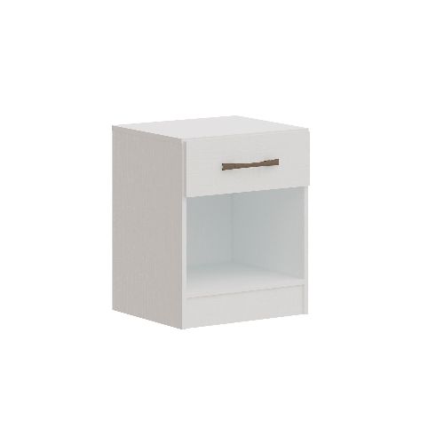 CASTRO- MESA DE LUZ SOLUTION 1 CAJON BLANCO 4000AB — Alfa Ventas