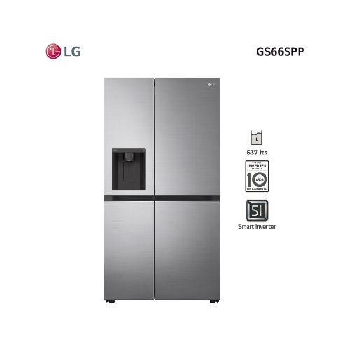 Refrigerador inverter 637L GS66SPP LG GS66SPP