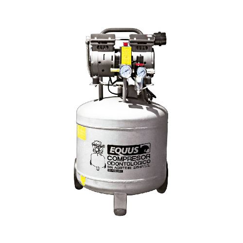 Compresor Odontológico Equus 50 Litros Sin Aceite 2,5 HP  