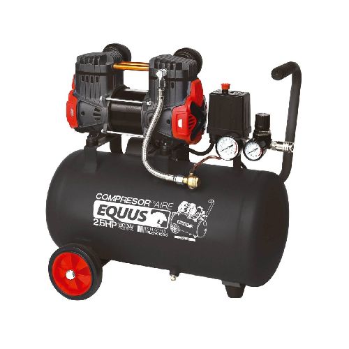 Compresor Sin Aceite Silencioso 2,5HP 24L Equus  