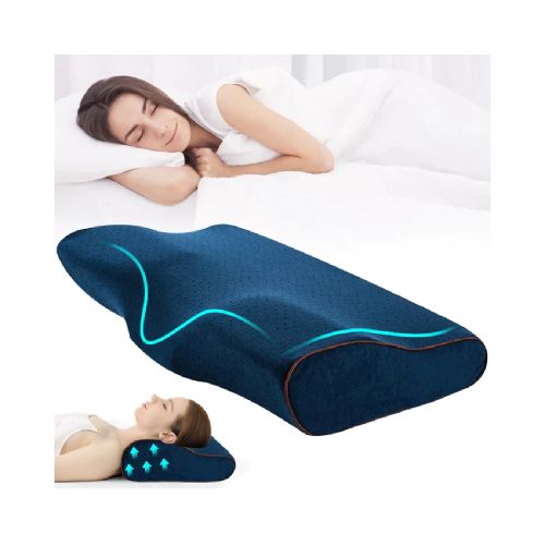 Almohada Cervical Premium Inteligente con Memoria y Gel Fresco  